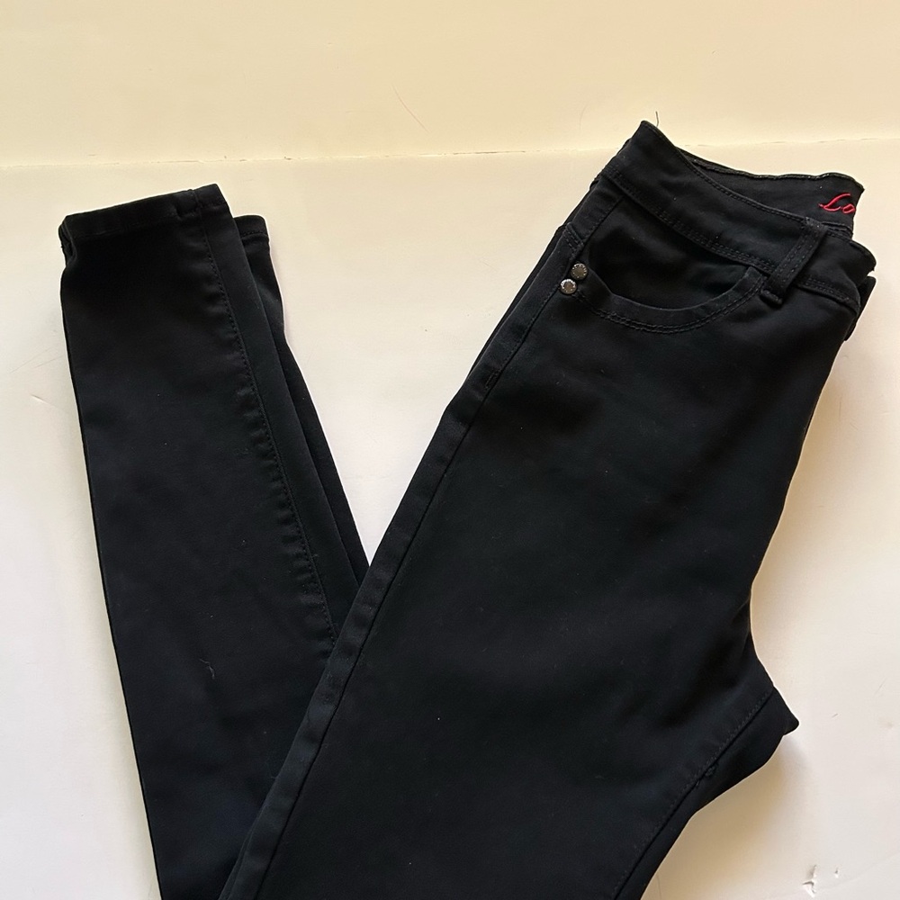 Women's Love You Black Jeans